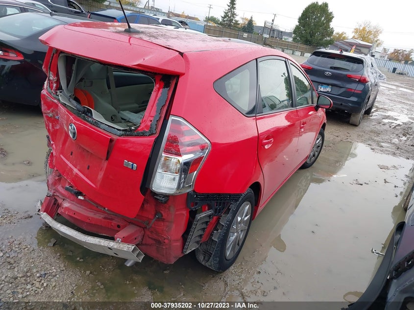 2017 Toyota Prius V Four VIN: JTDZN3EU1HJ072059 Lot: 37935202