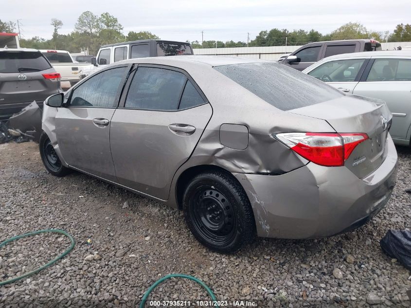 2014 Toyota Corolla Le VIN: 5YFBURHE2EP124818 Lot: 37935211