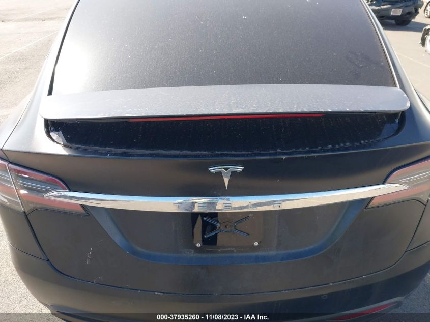 2020 Tesla Model X Long Range Dual Motor All-Wheel Drive/Long Range Plus Dual Motor All-Wheel Drive VIN: 5YJXCDE2XLF299980 Lot: 37935260