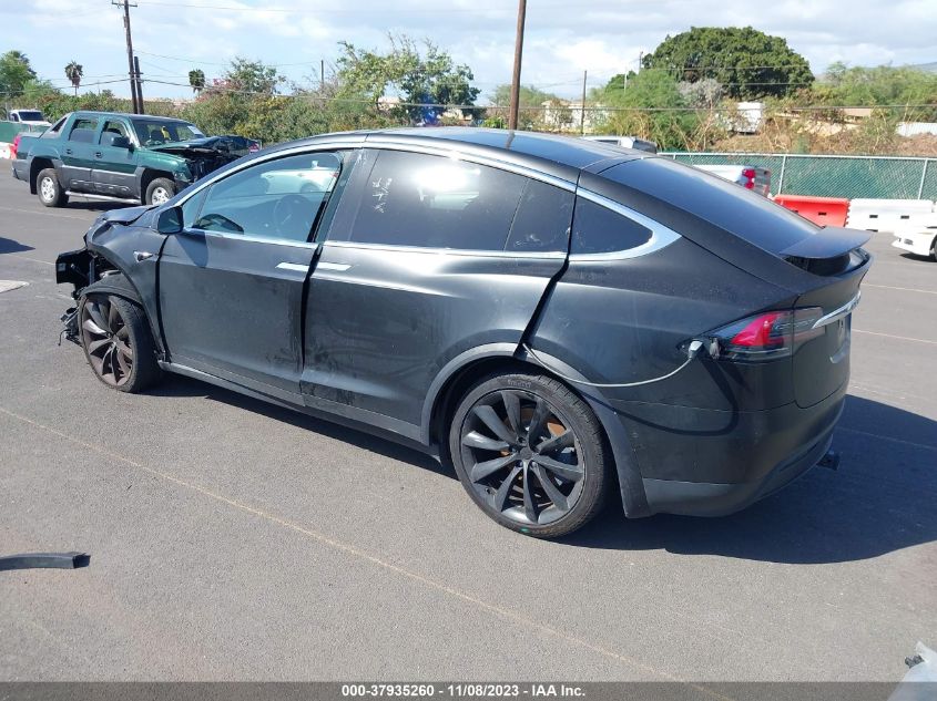 2020 Tesla Model X Long Range Dual Motor All-Wheel Drive/Long Range Plus Dual Motor All-Wheel Drive VIN: 5YJXCDE2XLF299980 Lot: 37935260