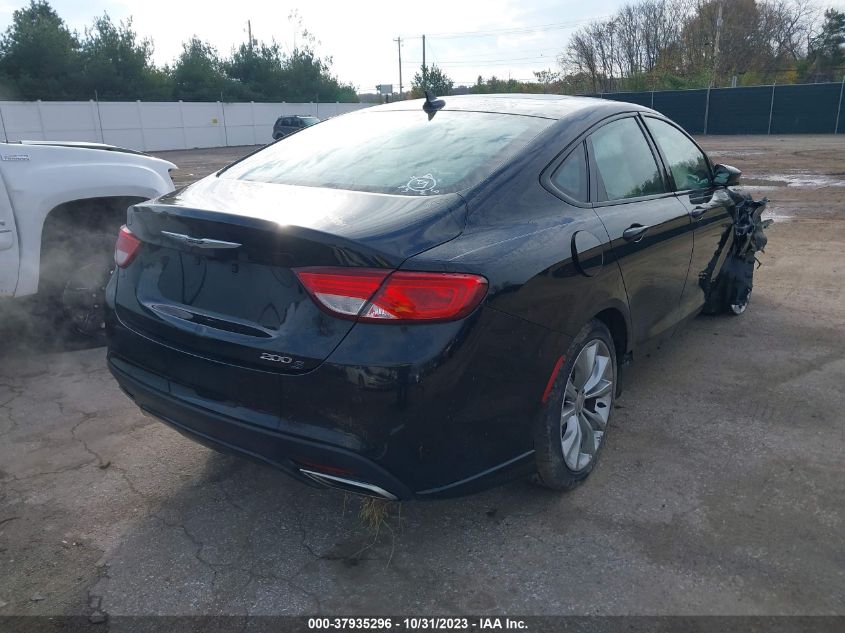 2015 Chrysler 200 S VIN: 1C3CCCBG0FN736095 Lot: 37935296