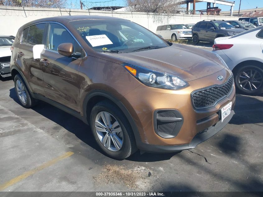 2017 Kia Sportage Lx VIN: KNDPM3AC2H7049832 Lot: 37935346