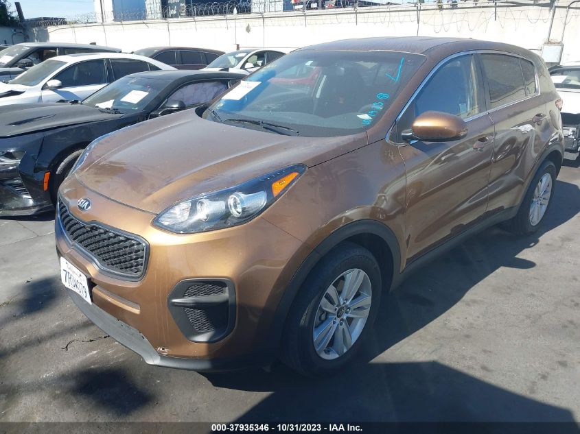 2017 Kia Sportage Lx VIN: KNDPM3AC2H7049832 Lot: 37935346