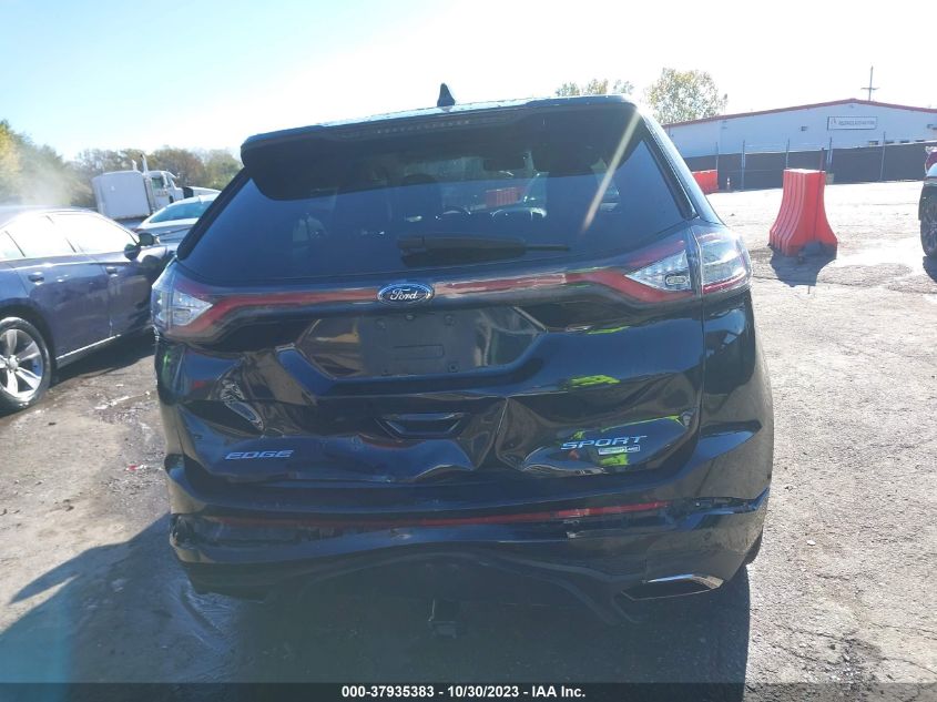 2015 Ford Edge Sport VIN: 2FMTK4AP0FBB59288 Lot: 37935383