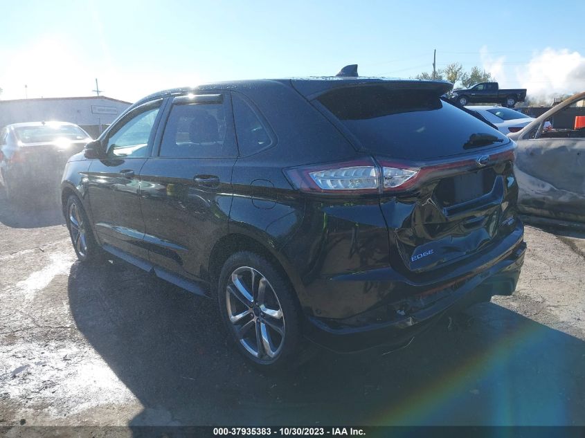 2015 Ford Edge Sport VIN: 2FMTK4AP0FBB59288 Lot: 37935383