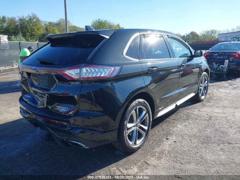 2015 Ford Edge Sport VIN: 2FMTK4AP0FBB59288 Lot: 37935383