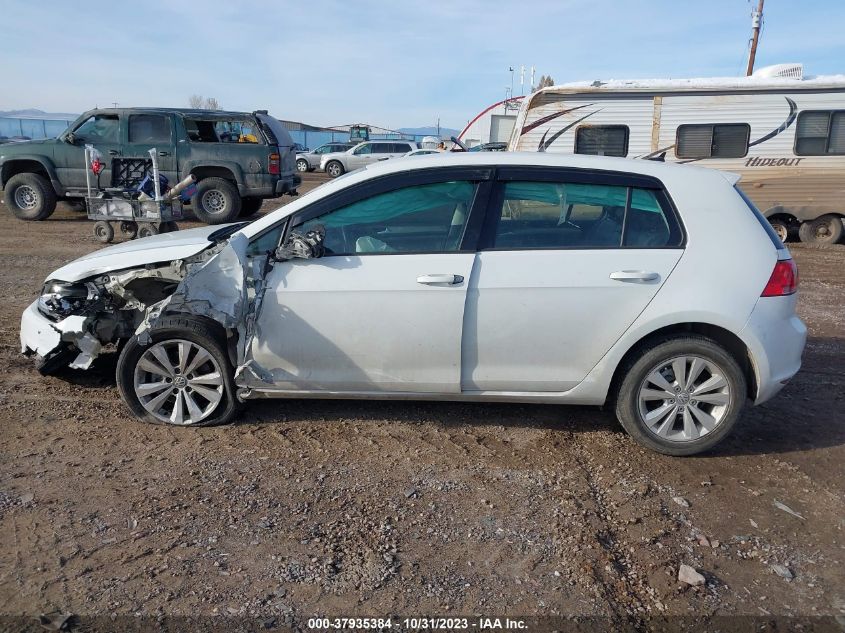 2015 Volkswagen Golf Tdi S 4-Door VIN: 3VWRA7AUXFM017888 Lot: 40341974