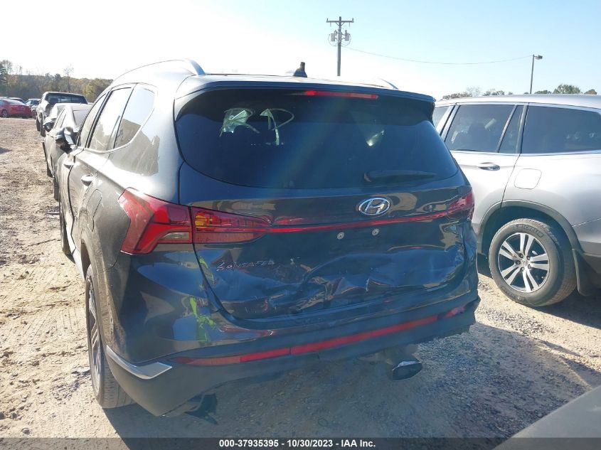 2021 Hyundai Santa Fe Sel VIN: 5NMS34AJ3MH346287 Lot: 37935395