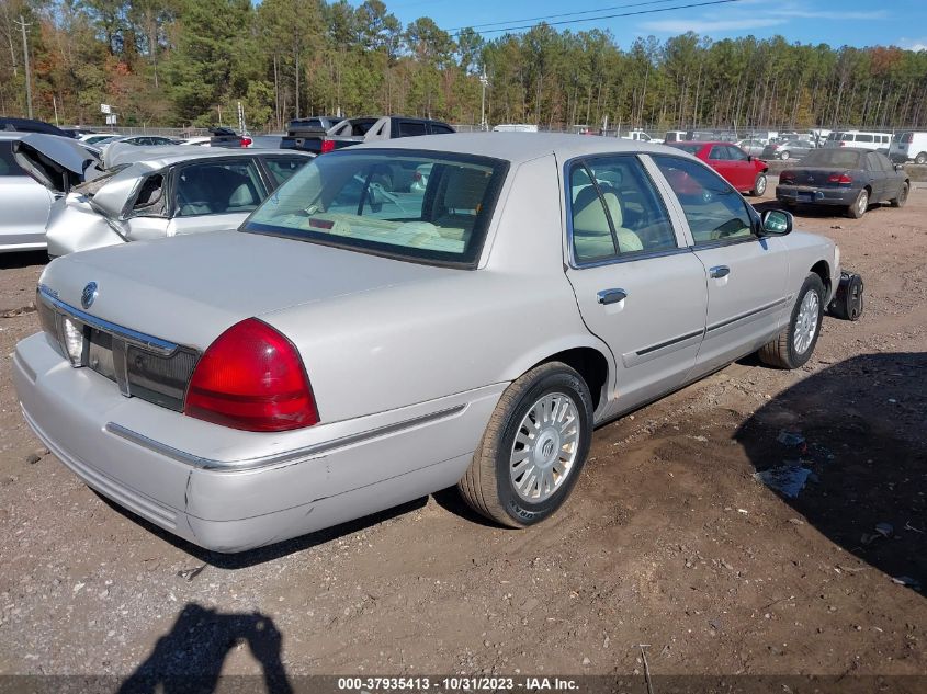 2008 Mercury Grand Marquis Gs VIN: 2MEFM74V08X619061 Lot: 37935413