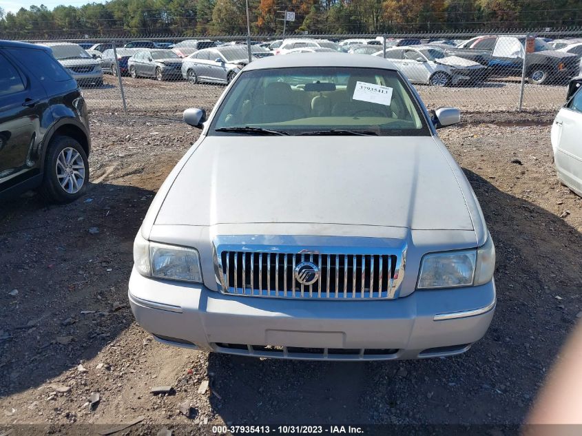 2008 Mercury Grand Marquis Gs VIN: 2MEFM74V08X619061 Lot: 37935413