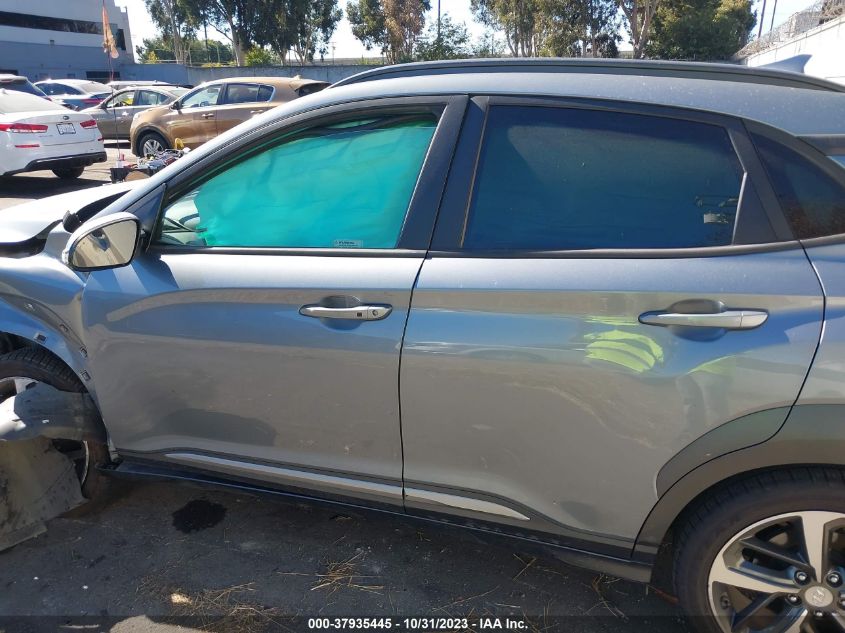 2020 Hyundai Kona Limited VIN: KM8K33A51LU559013 Lot: 37935445