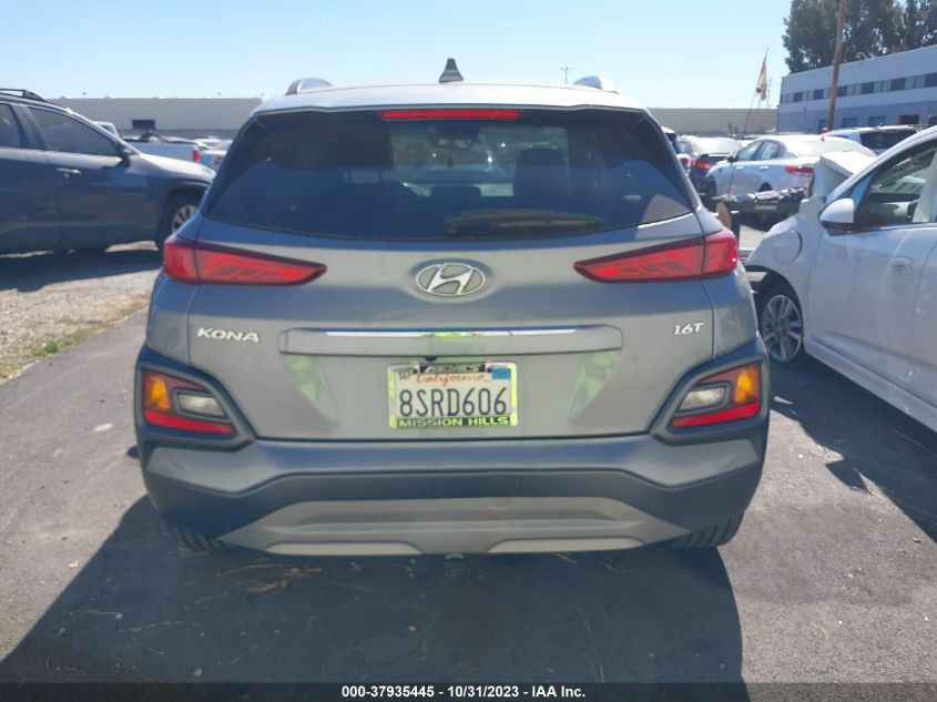 2020 Hyundai Kona Limited VIN: KM8K33A51LU559013 Lot: 37935445