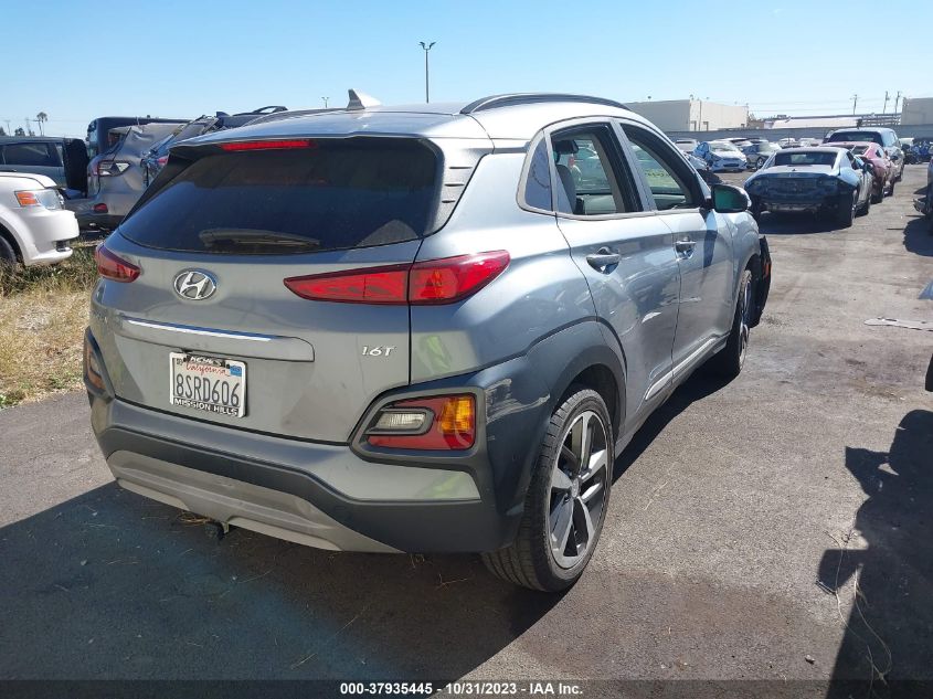 2020 Hyundai Kona Limited VIN: KM8K33A51LU559013 Lot: 37935445