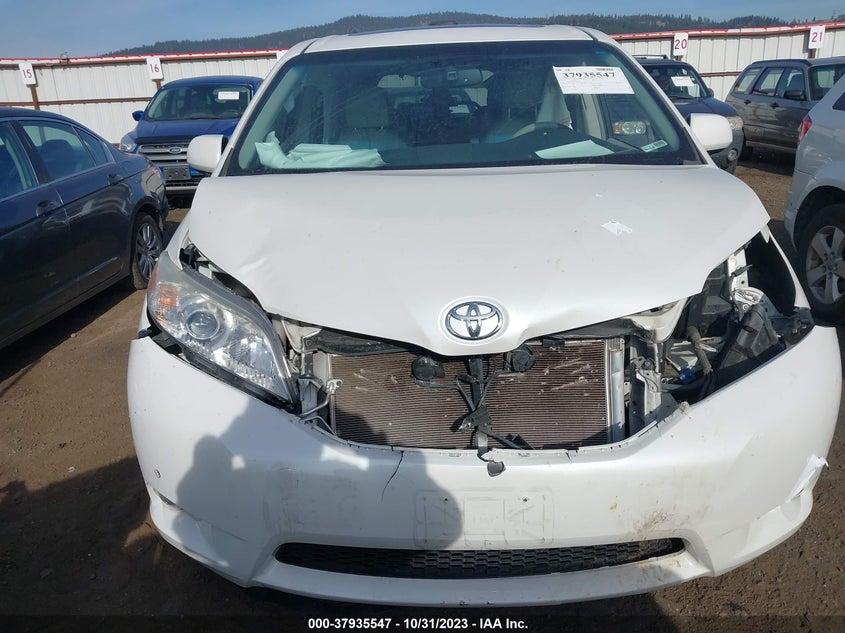 2012 Toyota Sienna Ltd VIN: 5TDDK3DC2CS044987 Lot: 37935547