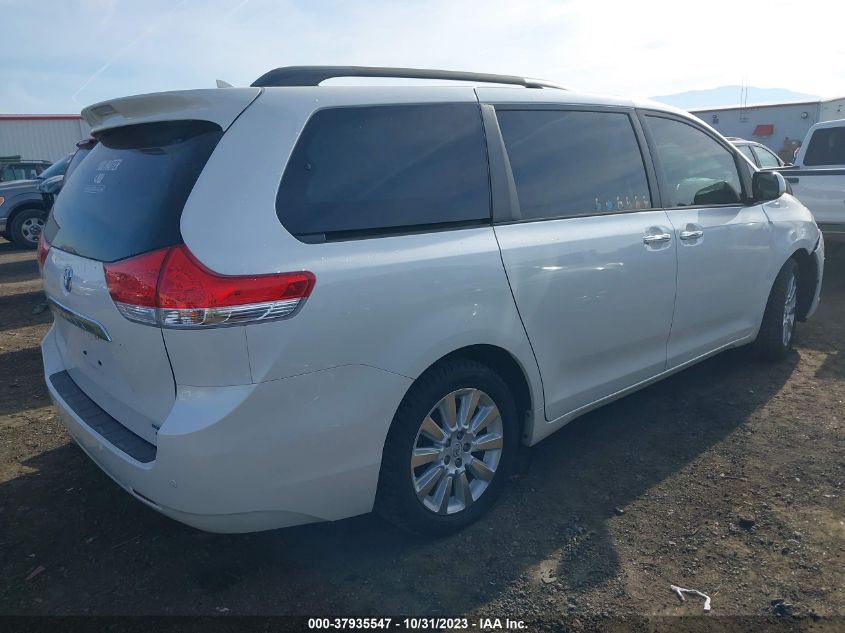 2012 Toyota Sienna Ltd VIN: 5TDDK3DC2CS044987 Lot: 37935547