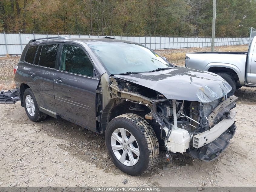 2013 Toyota Highlander VIN: 5TDBK3EH3DS206919 Lot: 37935582