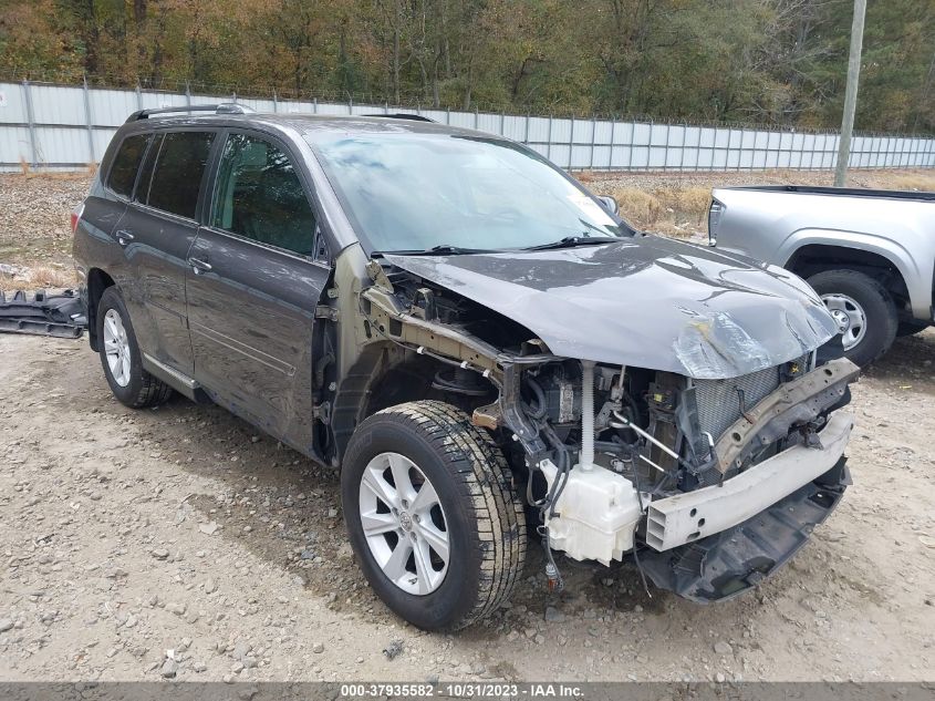 2013 Toyota Highlander VIN: 5TDBK3EH3DS206919 Lot: 37935582