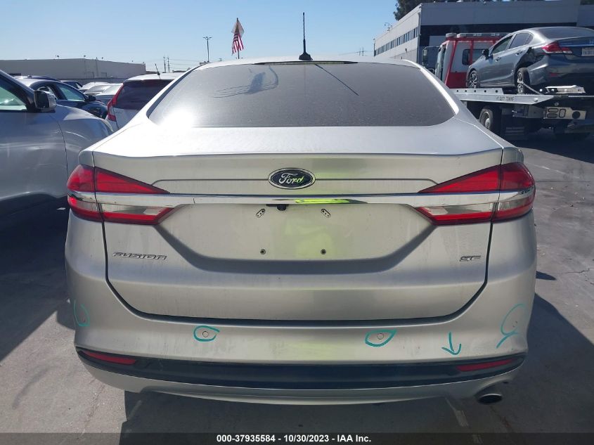 2018 Ford Fusion Se VIN: 3FA6P0H76JR118360 Lot: 37935584