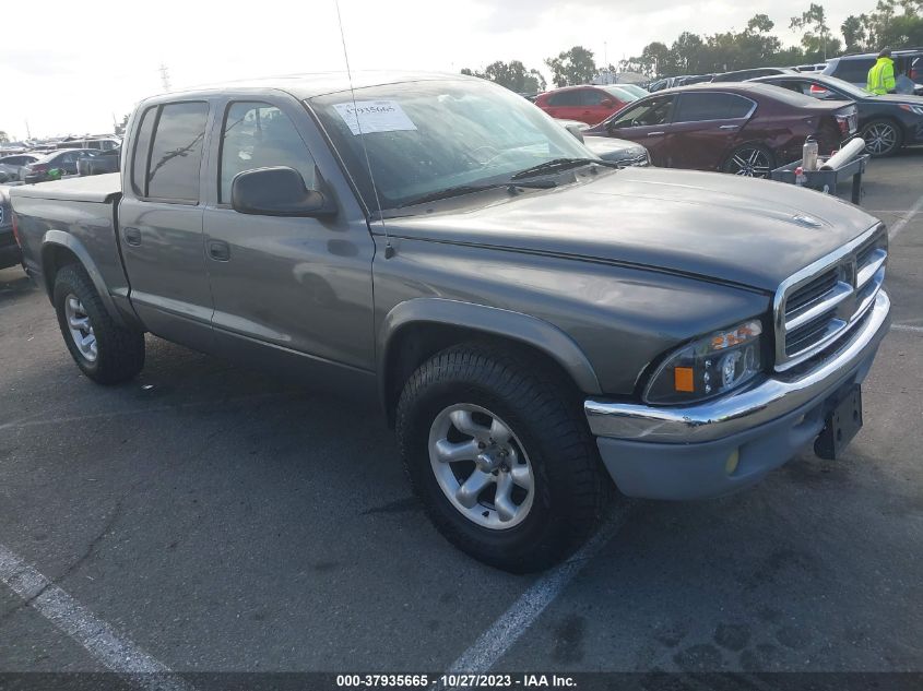 2004 Dodge Dakota Quad Slt VIN: 1D7HL48N54S563823 Lot: 40380930