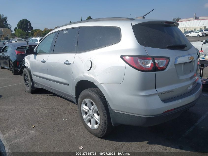 2017 Chevrolet Traverse Ls VIN: 1GNKRFKD3HJ245096 Lot: 37935735