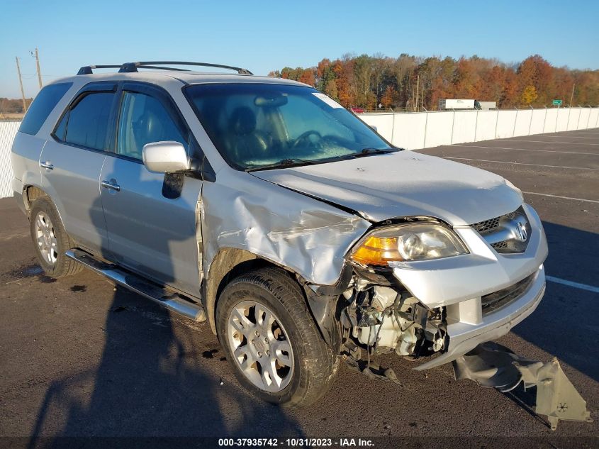 2006 Acura Mdx Touring Res W/Navi VIN: 2HNYD18946H503223 Lot: 37935742