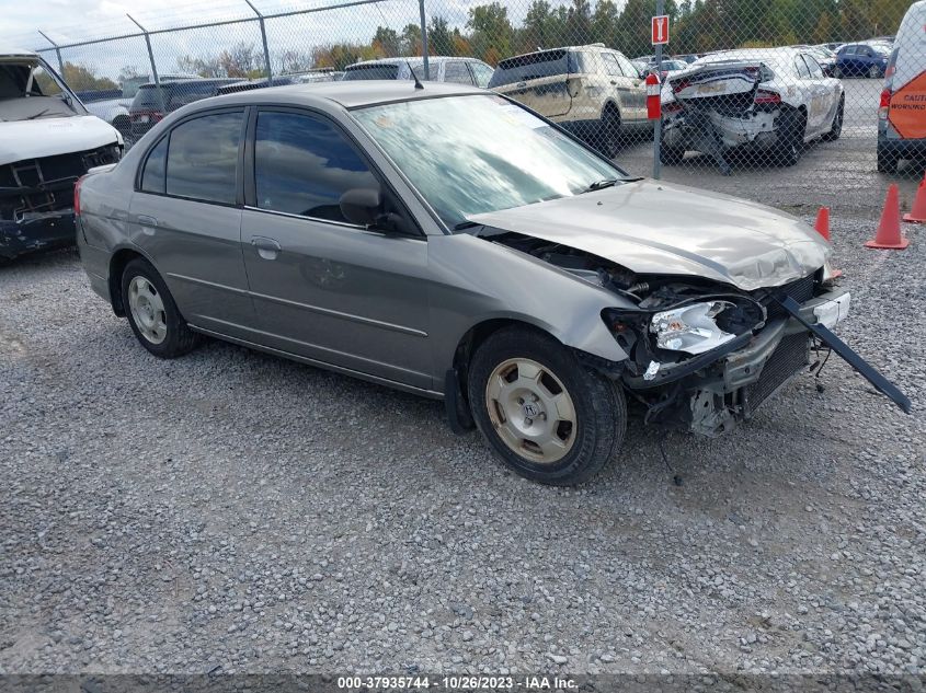 2005 Honda Civic Hybrid VIN: JHMES96685S009782 Lot: 37935744