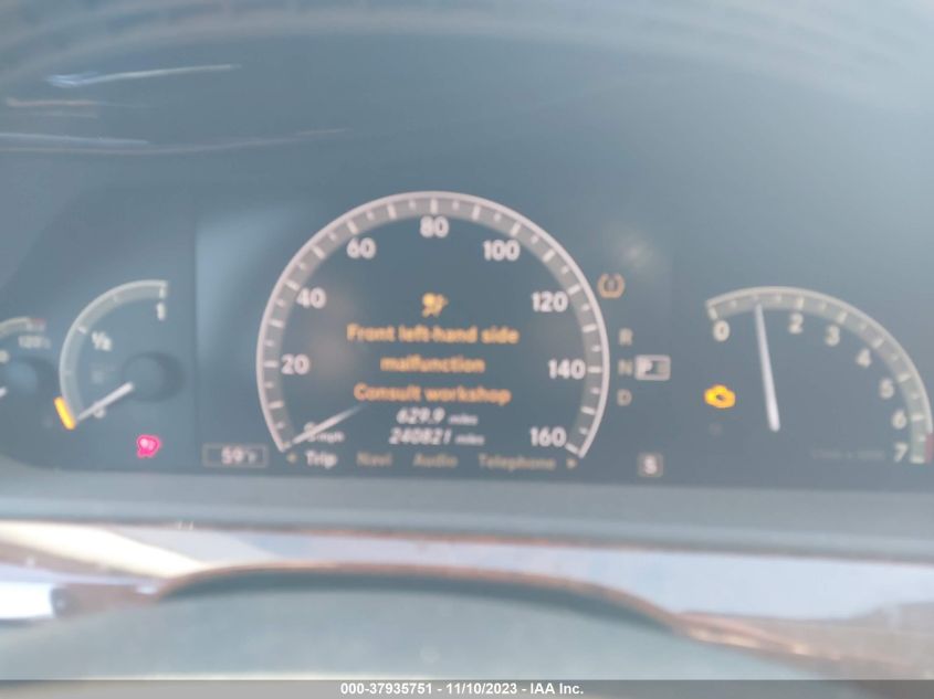 2009 Mercedes-Benz S 550 4Matic VIN: WDDNG86X69A266849 Lot: 37935751