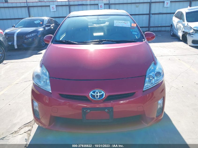 2010 Toyota Prius Ii/Iii/Iv/V/I VIN: JTDKN3DUXA0110421 Lot: 37935822