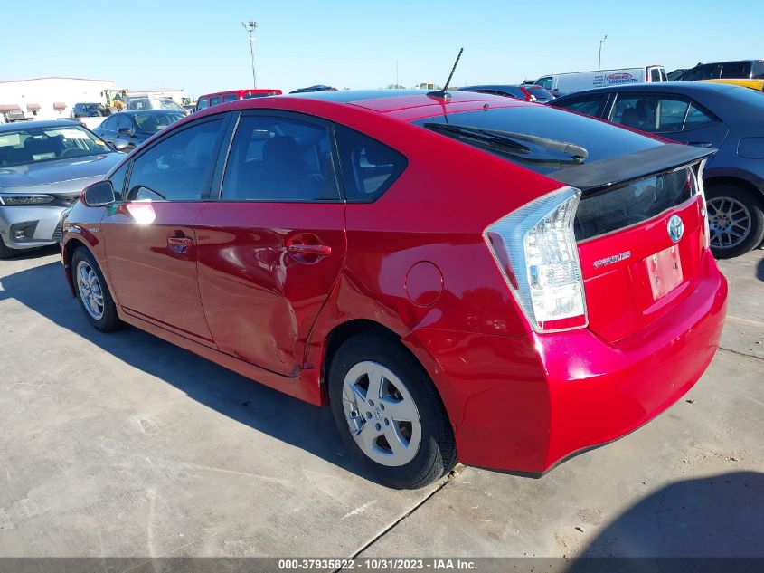 2010 Toyota Prius Ii/Iii/Iv/V/I VIN: JTDKN3DUXA0110421 Lot: 37935822