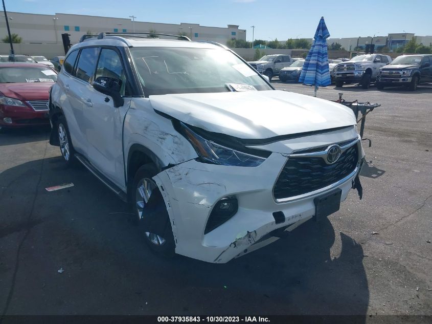 2022 Toyota Highlander Limited VIN: 5TDYZRAH1NS128978 Lot: 37935843