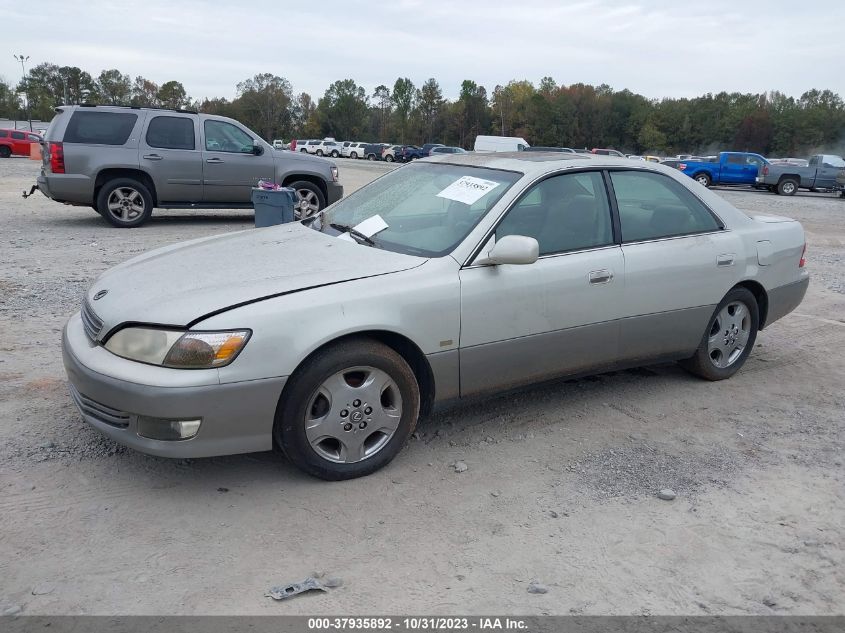 2001 Lexus Es 300 VIN: JT8BF28G810321059 Lot: 37935892