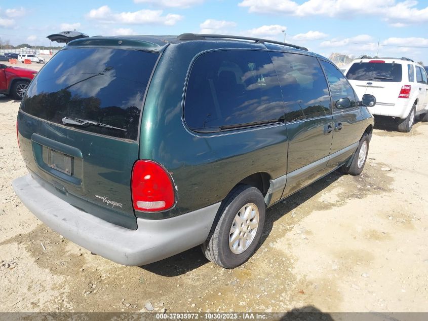 1999 Plymouth Voyager Grand Se VIN: 1P4GP44G5XB580767 Lot: 37935972