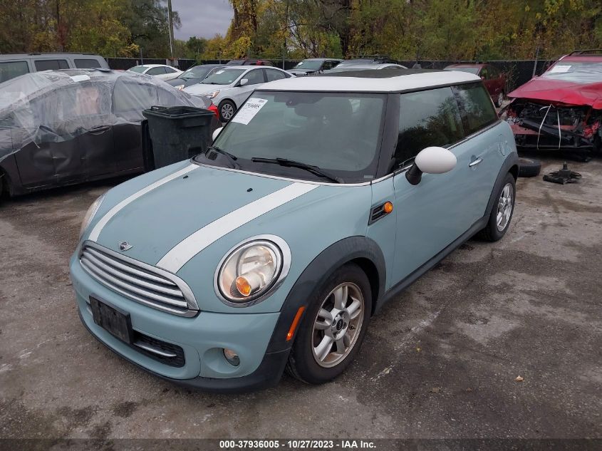 2013 Mini Hardtop Cooper VIN: WMWSU3C56DT688786 Lot: 37936005