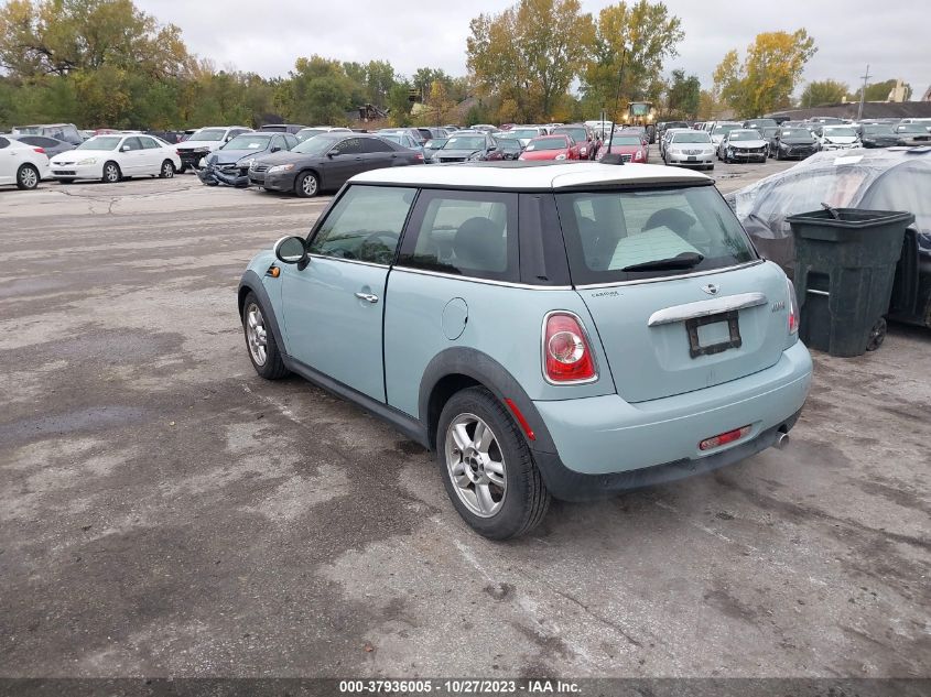 2013 Mini Hardtop Cooper VIN: WMWSU3C56DT688786 Lot: 37936005