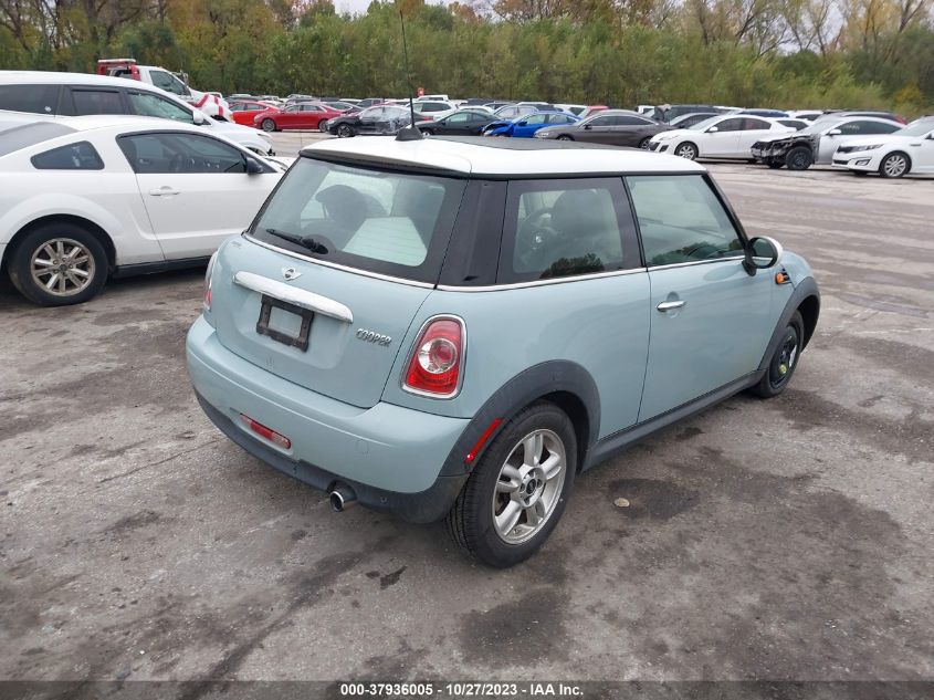 2013 Mini Hardtop Cooper VIN: WMWSU3C56DT688786 Lot: 37936005