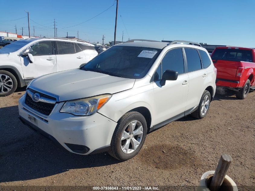 2016 Subaru Forester 2.5I VIN: JF2SJABC8GH520754 Lot: 37936043