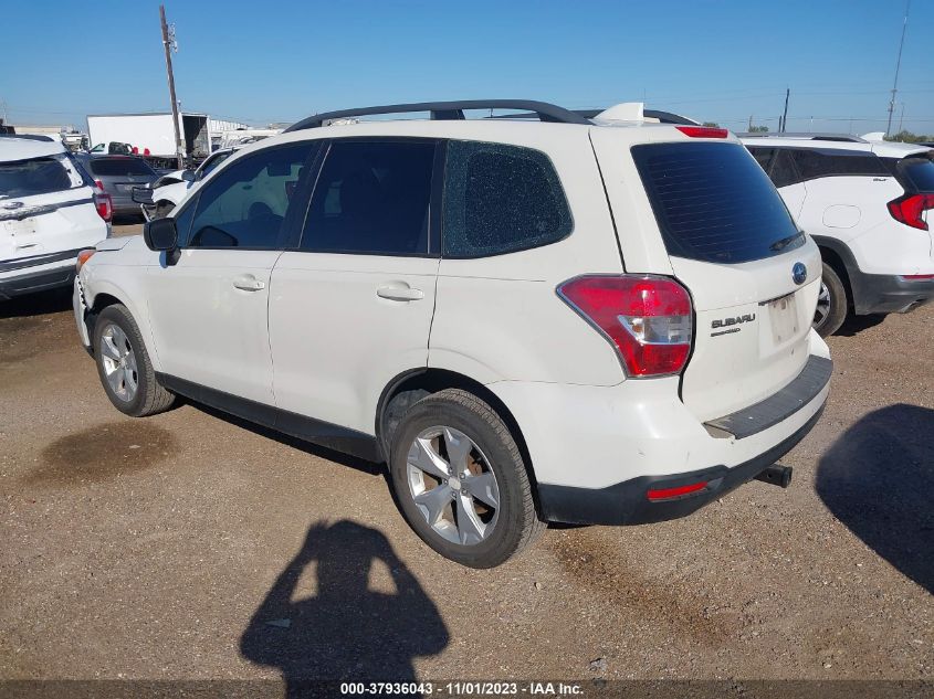 2016 Subaru Forester 2.5I VIN: JF2SJABC8GH520754 Lot: 37936043