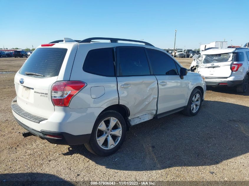 2016 Subaru Forester 2.5I VIN: JF2SJABC8GH520754 Lot: 37936043