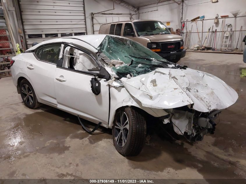 2020 Nissan Sentra Sv VIN: 3N1AB8CV4LY275680 Lot: 37936149