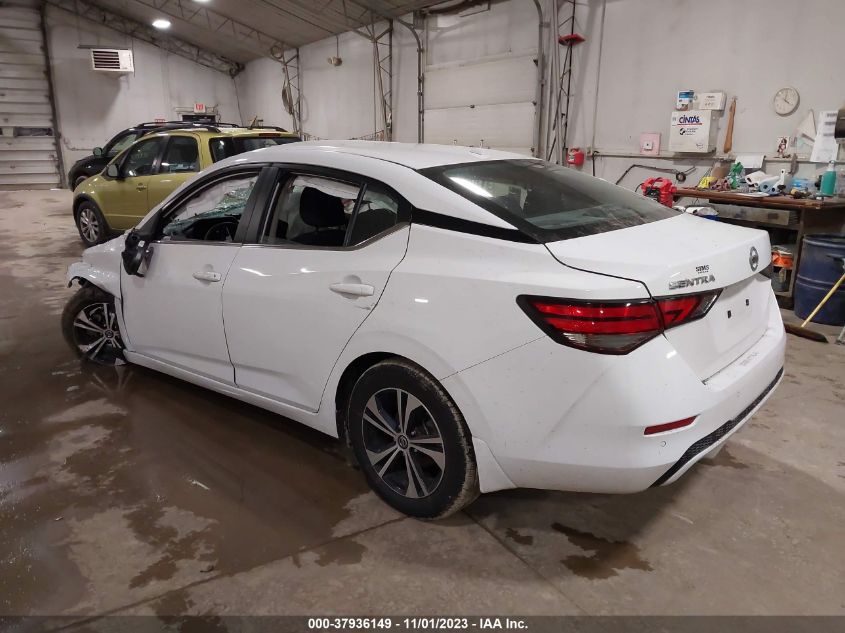 2020 Nissan Sentra Sv VIN: 3N1AB8CV4LY275680 Lot: 37936149