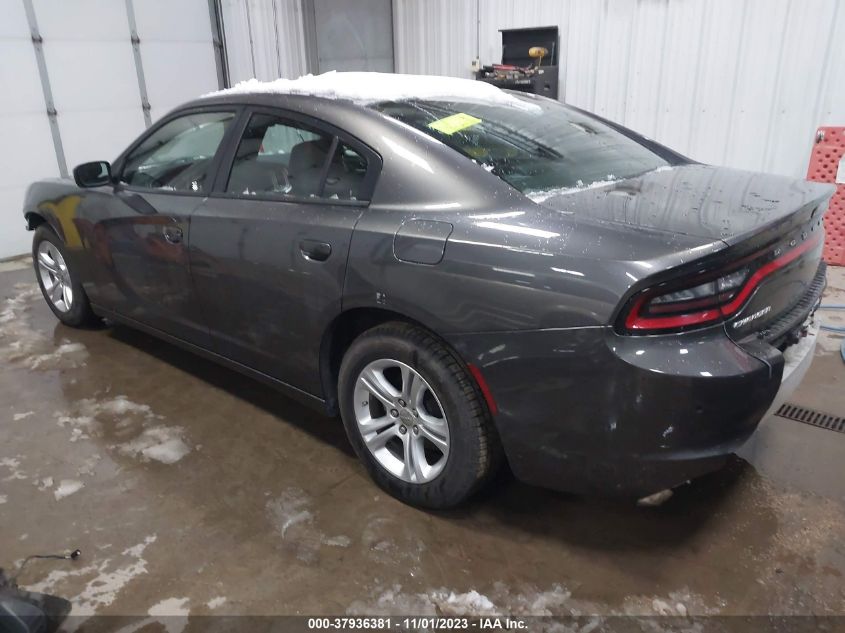 2022 Dodge Charger Sxt VIN: 2C3CDXBG9NH197441 Lot: 37936381