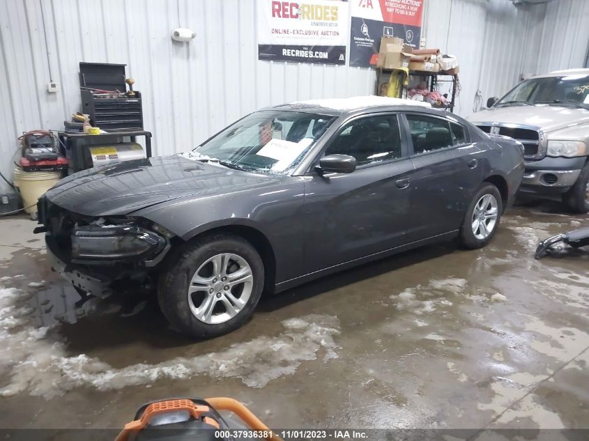 2022 Dodge Charger Sxt VIN: 2C3CDXBG9NH197441 Lot: 37936381