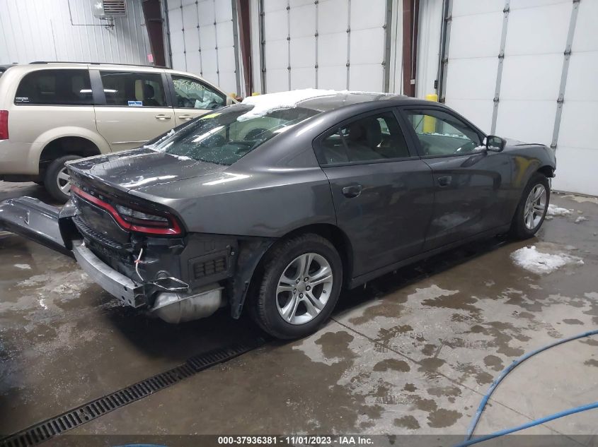 2022 Dodge Charger Sxt VIN: 2C3CDXBG9NH197441 Lot: 37936381