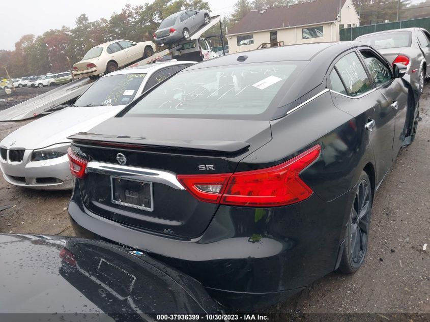 2017 Nissan Maxima Sr VIN: 1N4AA6AP4HC371596 Lot: 37936399