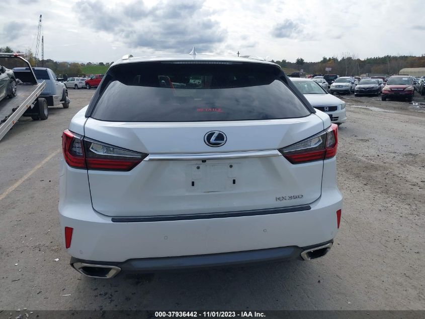 2016 Lexus Rx 350 VIN: 2T2BZMCA6GC043327 Lot: 37936442