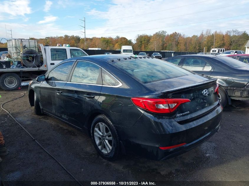 2017 Hyundai Sonata Se VIN: 5NPE24AF2HH526493 Lot: 37936558