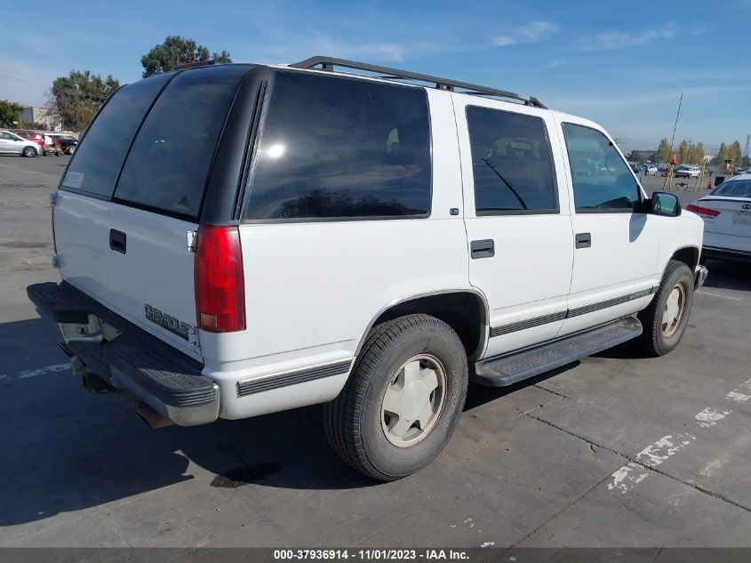 1999 Chevrolet Tahoe Z71 VIN: 1GNEK13R6XR134766 Lot: 37936914