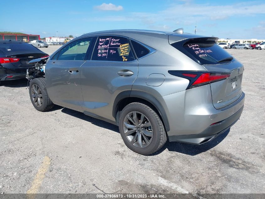 2021 Lexus Nx Nx 300 F Sport VIN: JTJSARBZ5M2180153 Lot: 37936973