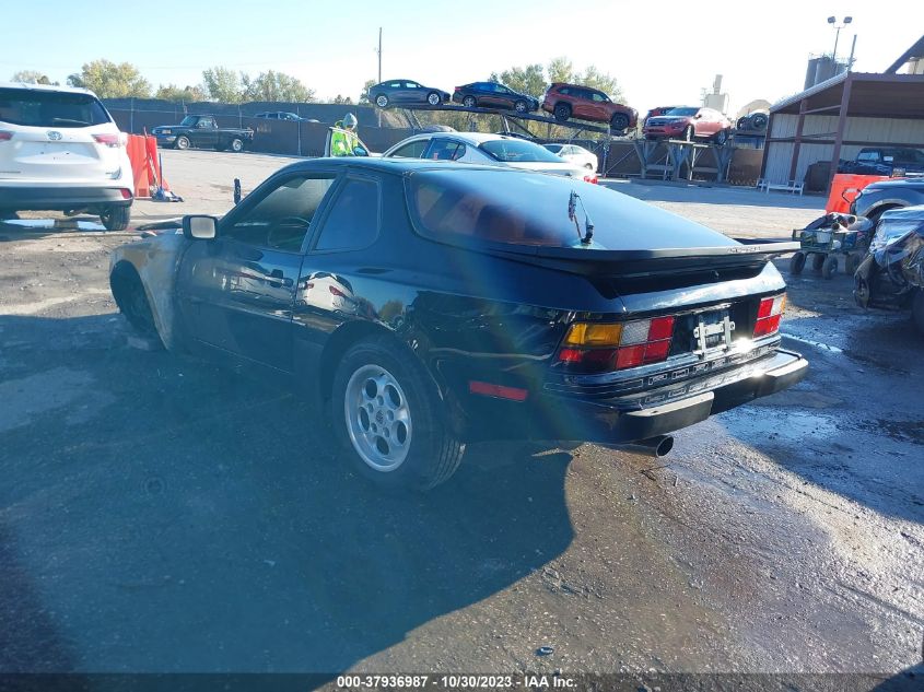 1986 Porsche 944 VIN: WP0AA0947GN451706 Lot: 37936987