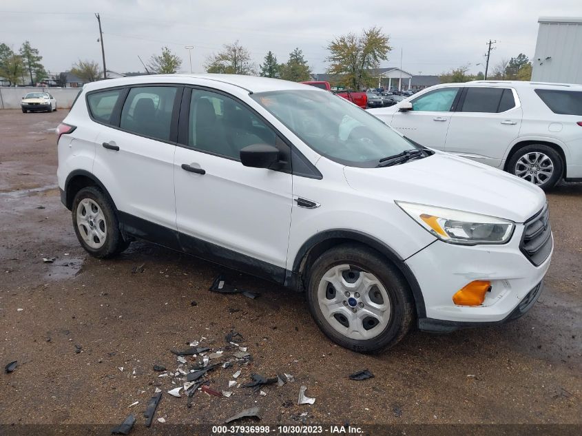 2017 Ford Escape S VIN: 1FMCU0F75HUD45210 Lot: 37936998